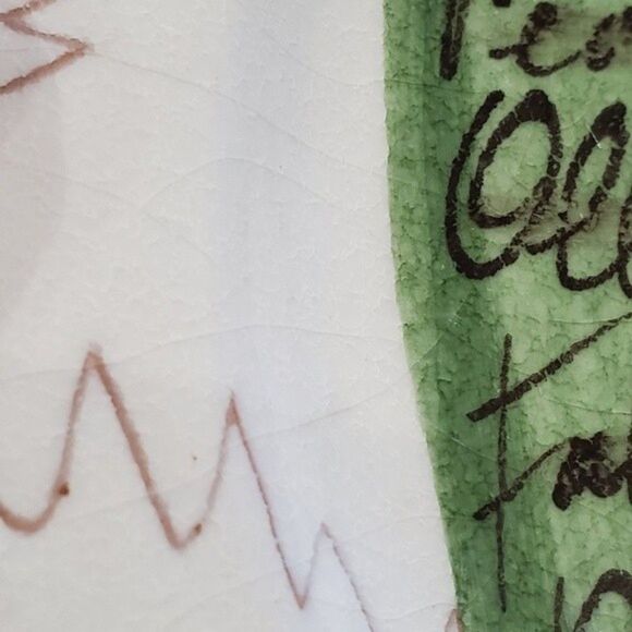 Vietri Salad Plate Made in Italy - Picture 4 of 8